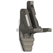 asg scorpion evo 3a1 extended magazine release - airsoft gadget mag duckbill 3d print model - Mito3D
