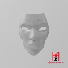 Asche Gesicht Maske Apex Legenden Spiel Cosplay Requisiten Wiederauferstandener ea Respawn Schlacht Royale br Jahreszeit 11 3d print model - Mito3D