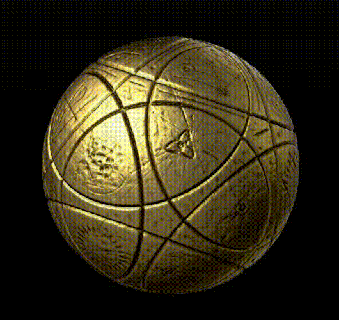 ashoka tano mapa pelota estrella guerras disney orbe Jedi artefacto ventilador Arte decoración 3d print model - Mito3D