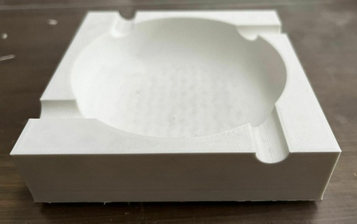 portacenere casa 3d print model - Mito3D