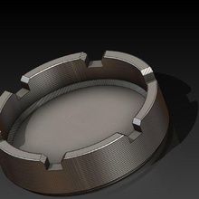 ashtray 3d print model - Mito3D