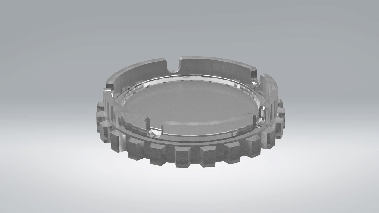 ashtray gear nicotine cigarette smoke smoking mechanical engineering mechanic 3D print model - Mito3D