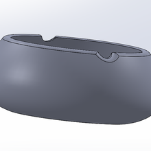 cendrier 2 gadget 3d print model - Mito3D