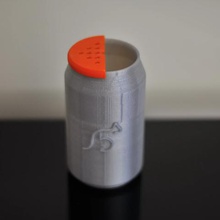 cendrier cola divers 3d print model - Mito3D