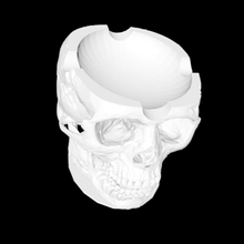posacenere cranio versione sigari vari sigaro salone di bellezza puro 3d print model - Mito3D