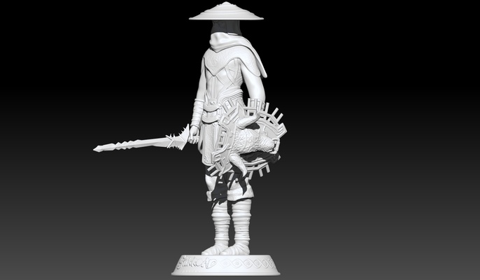asia thief silkroad figure online 3d sculpt print sro game thief's asiathief silkroadfigure srofigure thiefsro srothief 3d print model - Mito3D