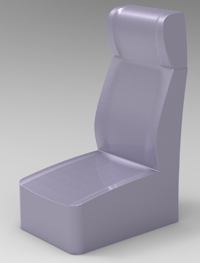 siège pegaso 1231t sièges camion rc distance contrôle 3d print model - Mito3D