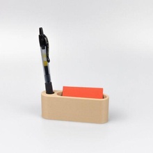 boutonnière stylo titulaire soutien crayon bureau carte postale Bureau 3d print model - Mito3D