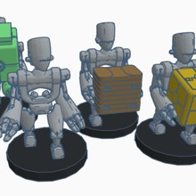 asp duro faticoso droidi legione scala droide stella guerre toy_game_accessories 3d print model - Mito3D