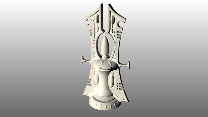 aspect tombeau tour 3d impression 3d print model - Mito3D