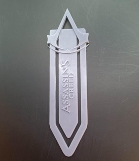 assassin's creed bookmark 3d print model - Mito3D