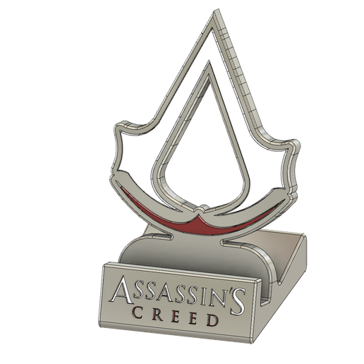 assassin's creed standphone small tablet gadget phone ac ubisoft gaming playstation pc xbox nintendo upcrid cool easy print decoration ezio auditore altair 3D print model - Mito3D