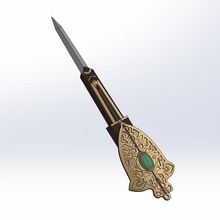 Assassin's creed valhalla blade 3d model baskı gizli oyun bıçak cosplay sahne 3d print model - Mito3D
