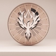 assassins creed coin art badge design 3d assassian unity 3d print model - Mito3D
