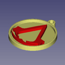 assassins creed porte-clés jeu les anneau pendentif 3d print model - Mito3D