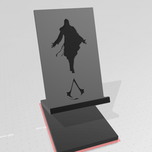 assassins creed phone stand gadget 3d print model - Mito3D