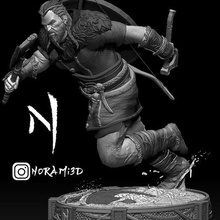 assassins creed valhalla viking 3d print model - Mito3D