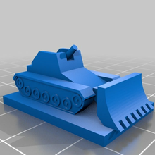 assault breacher panzerkampf 1300 5mm tank ww2 toy 3d print model - Mito3D