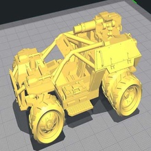assalto buggy jogo brinquedo wh40k warhammer 40k 40000 warhammer40k 3d print model - Mito3D