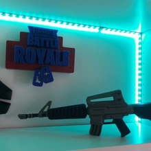 agression fusil fortnite gadget cosplay arme bataille Royal pistolet vidéo Jeux 3d print model - Mito3D
