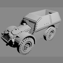 assault series protteto s37 coach various military army tank vehicle new miniature disembarkation 3d print model - Mito3D
