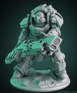 assalto tempesta guardia sonico pistola 3d print model - Mito3D