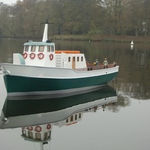 Assemblée instructions baron gourde rc navire modèle bateau 3d print model - Mito3D