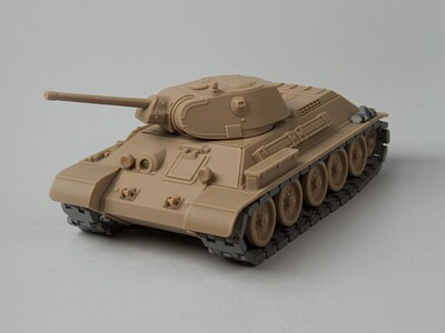 assembly model t-34 Various tank war lego 3d print model - Mito3D