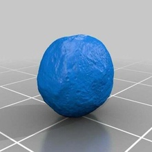 asteríodo vesta astronomia física 3d print model - Mito3D
