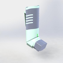 inalatore per l'asma strumento inalare la bombola medicina pen salute 3d print model - Mito3D