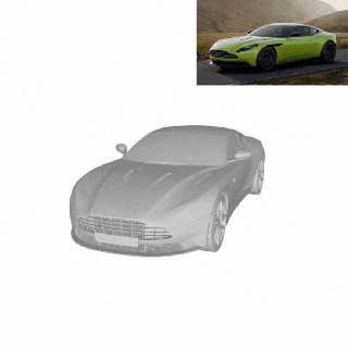 Aston Martin db11 Aston Martin db11 3d print model - Mito3D