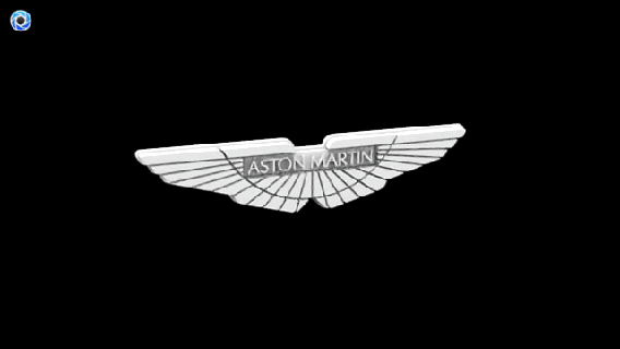 aston Martin logo anahtarlık araba süper dbs madeni para Toplamak 3d print model - Mito3D