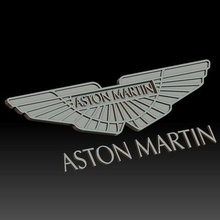 aston martin logo divers logotype voiture 3d print model - Mito3D