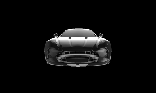 Aston martín one 77 auto coche vehiculo coches 3d print model - Mito3D