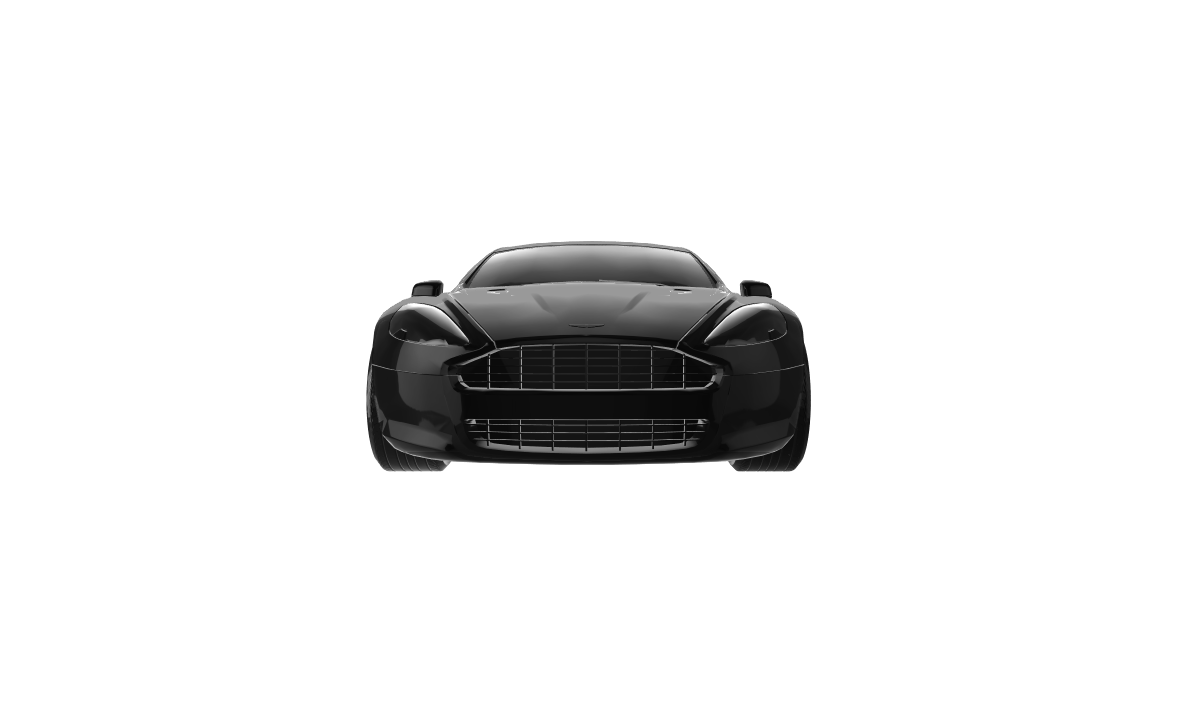 Aston Martin rapide auto voiture voitures 3D print model - Mito3D