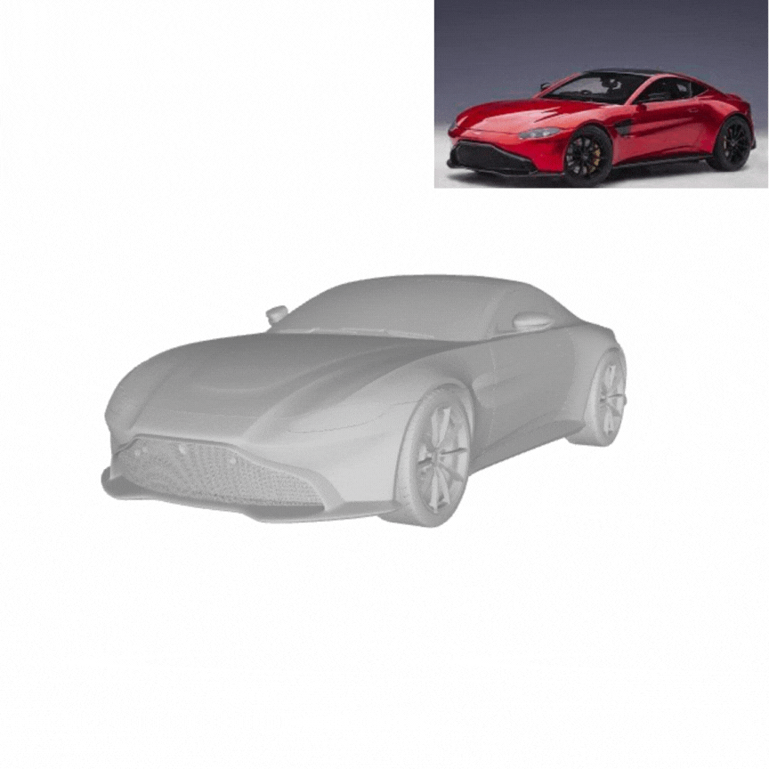 Aston Martin avantage 2019 3D print model - Mito3D