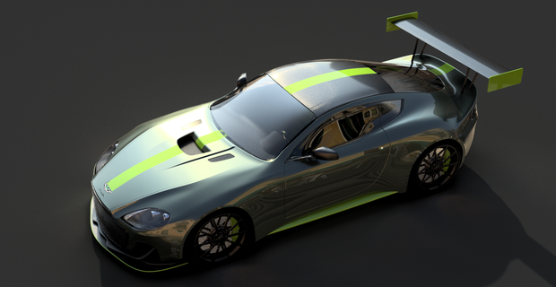 Aston martín ventaja amr Pro Oyuncak modelo 3d lence cnc 3dpri nter 3d print model - Mito3D