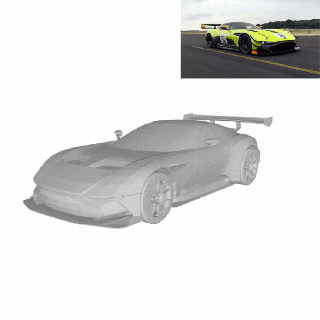 Aston Martin Vulcain Aston Martin Vulcain 3d print model - Mito3D