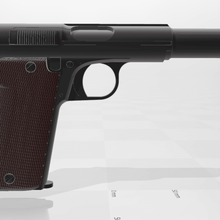 astra 400 Spiel starwars gun Pistole 3d print model - Mito3D