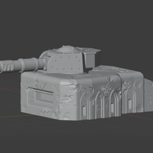 astra 40k bunkersturm game warhammer wargame militarum imperial guard imperium 28 mm 40000 wh40k leman russ 3d print model - Mito3D
