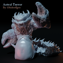 astral terror - epic 3d printable miniature pre-supported game dungeons dragons presupported dnd proxy dreadnought plane ethereal 3d print model - Mito3D