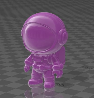 astro estrela astronauta chaveiro 3d print model - Mito3D