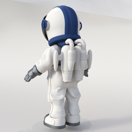 astro bebek 3D print model - Mito3D