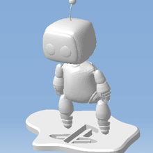 astro bot figurine robot Sony playstation 5 Jeu ps5 ps4 ps3 ps2 Jeux espace rangement jeu vidéo joueur boîte couverture gaine gamécover prochaine génération Cas 3d print model - Mito3D