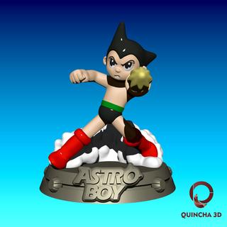 astro garçon Astro Boy impression zbrush 70s jouets ancien 3d print model - Mito3D