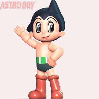 astro ragazzo fan arte astroboy cartone animato film anime manga gioco carattere figura carina statua 3d print model - Mito3D