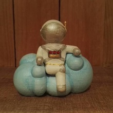astrocloud art spaceman 3d print model - Mito3D