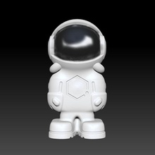 astronaut - mold bath bomb solid shampoo 3d print model - Mito3D