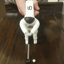 astronauta jogador golfe spacex cosmonauta nasa 3d print model - Mito3D