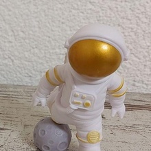 astronaut soccer toy moon decoration office universe home 2021 3d print model - Mito3D